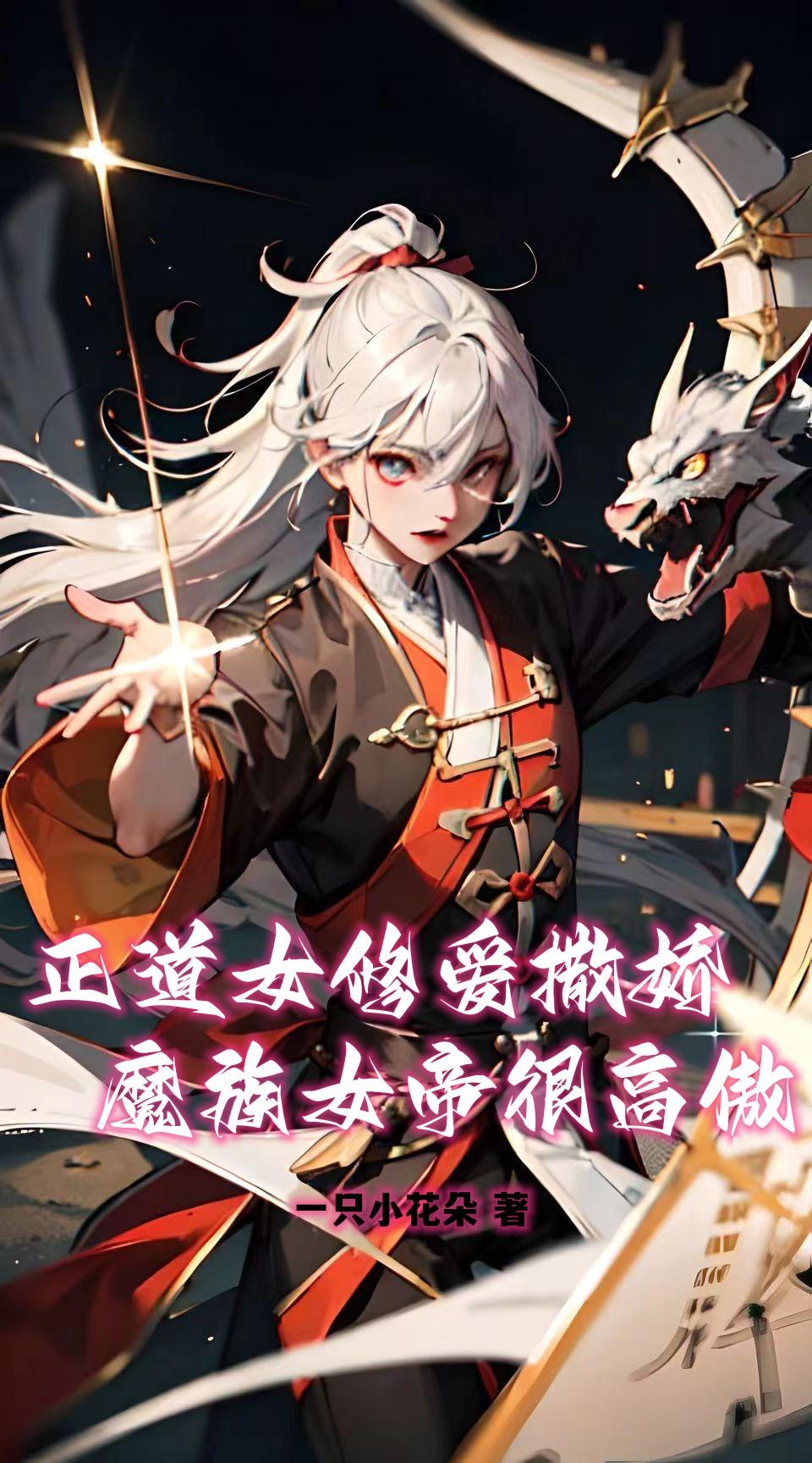 The righteous female cultivator loves to act coquettishly, while the demon empress is very arrogant
